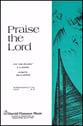 Praise the Lord SATB choral sheet music cover